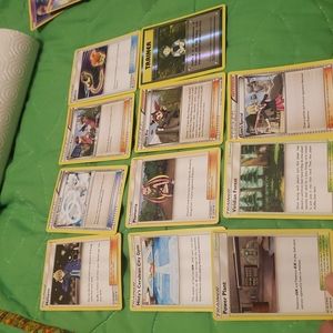 11 Pokémon card all trainer cards